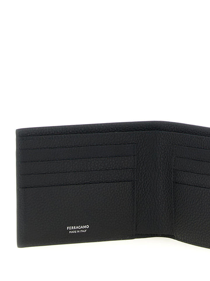 Ferragamo Gancini Wallets and Card Holders - Black | 838f85c80eefac60532af92ae5c914bee3599594