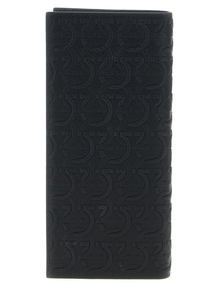 Ferragamo Gancini Wallets and Card Holders - Black | 76ed1feb5f95697a905ca70a0c2bc440c38e11af