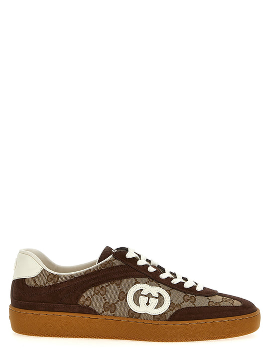 Incrocio Gg Sneakers Brown