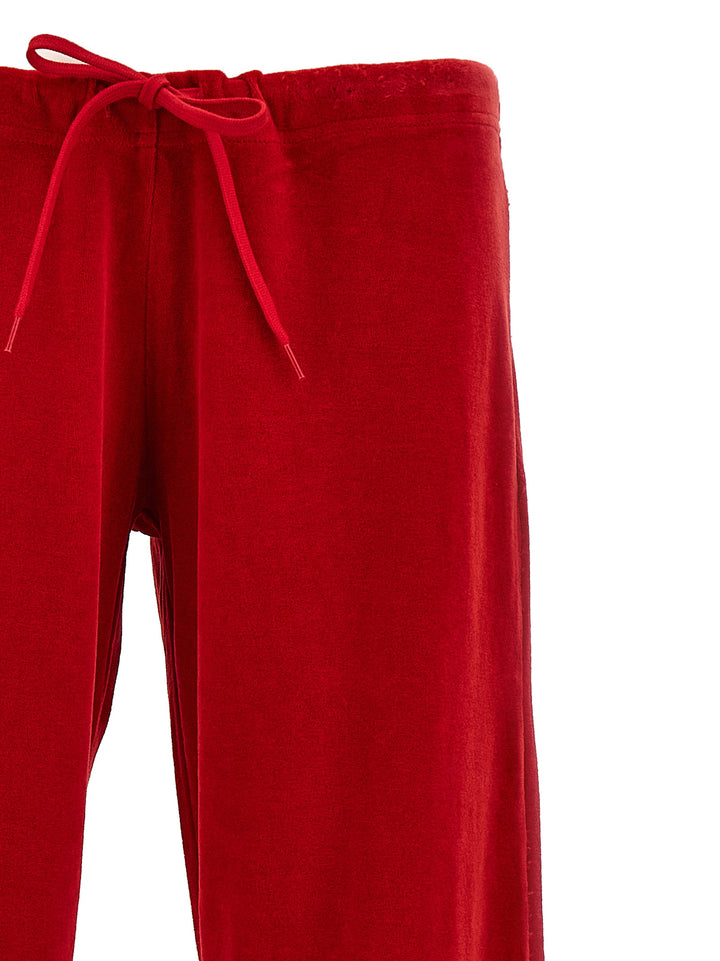 Used Velvet Pants Red