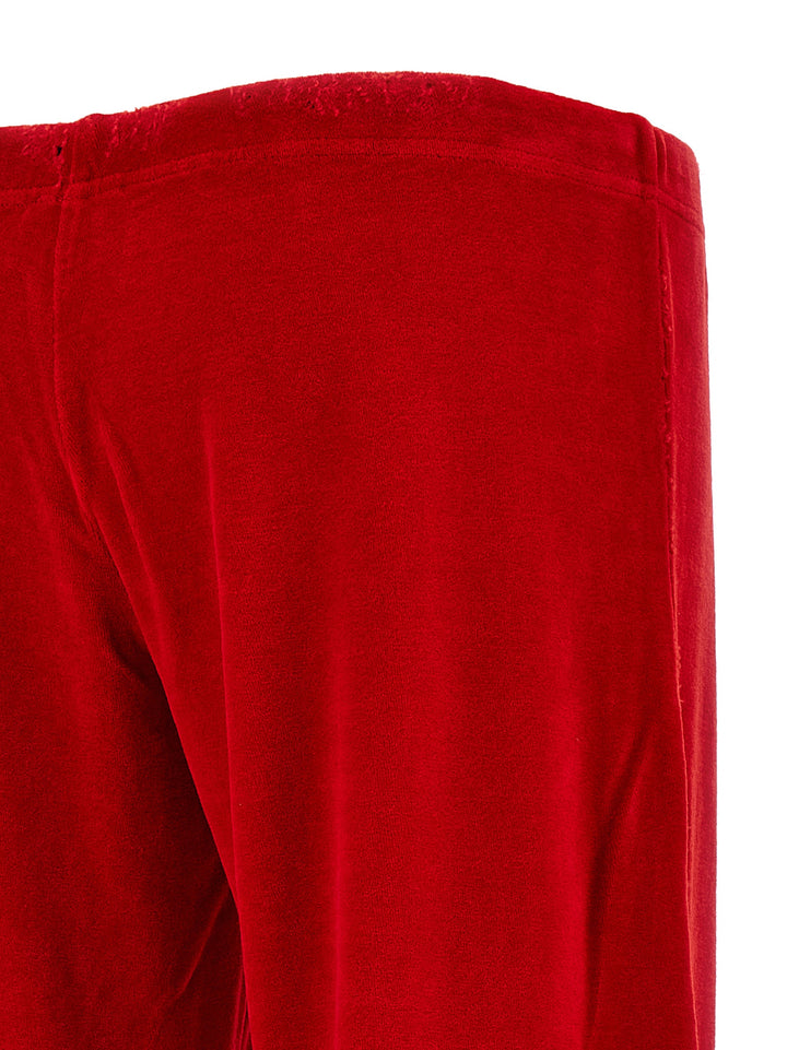 Used Velvet Pants Red