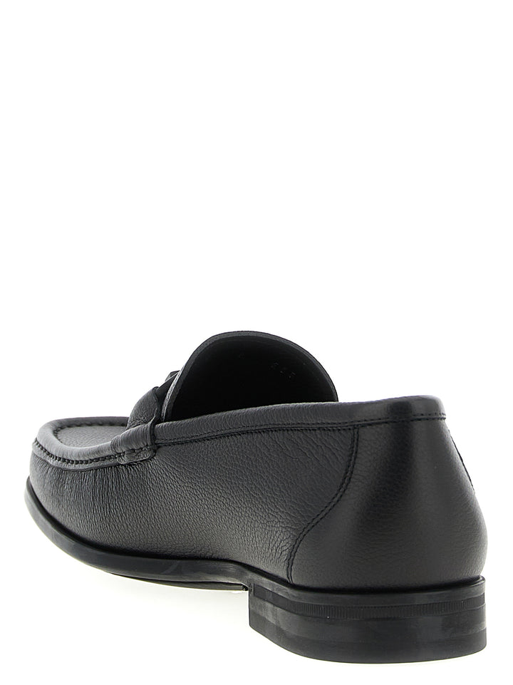 Ferragamo Grandioso 2 Loafers - Black | d354c45045617d39acd27e2e0ef9508acc3eddbb