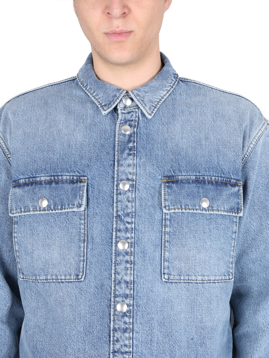 Bottega Veneta Shirts - Blue | 4f9387a3e92c9eb1bf6ba386a40d58336124ddd0