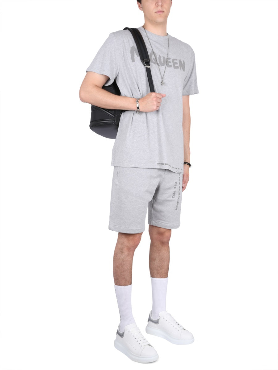 Alexander McQueen Shorts - Grey | Wanan Luxury