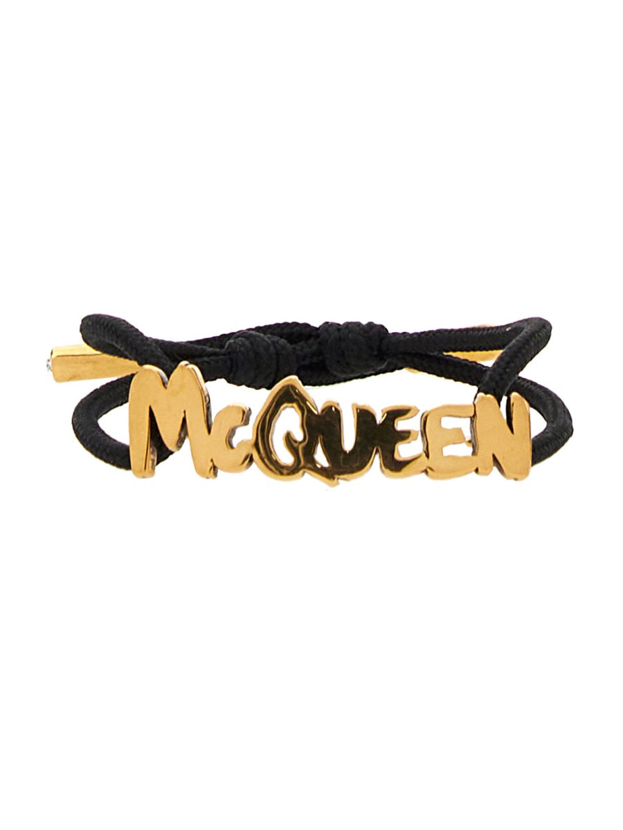 Alexander McQueen Bracelets - Black | Wanan Luxury