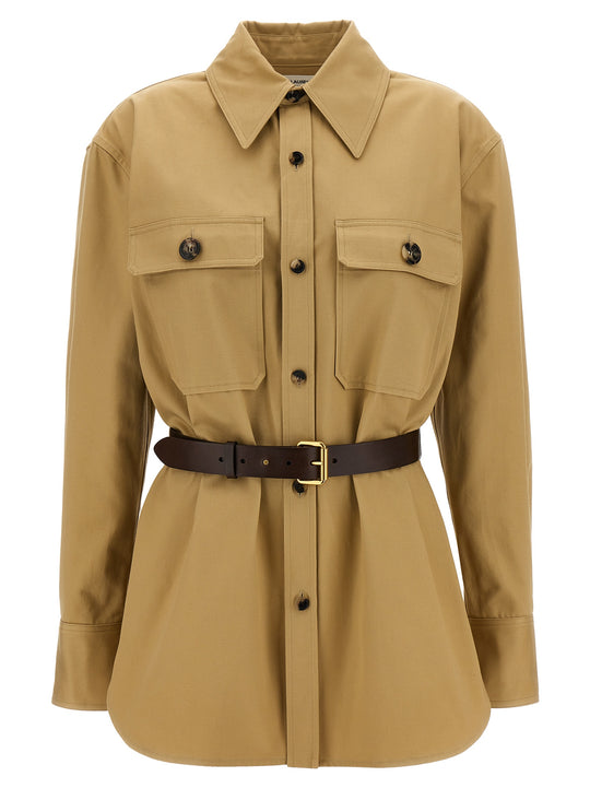 Saharienne Shirt And Blouse Beige