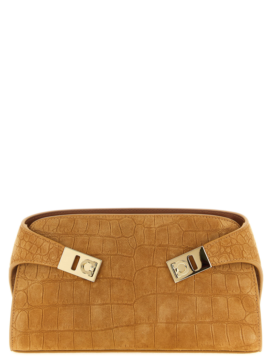 Ferragamo Hug Crossbody Bags - Brown | d0920241abb29b21d6aded4b10c5f3e70a6bd2bd