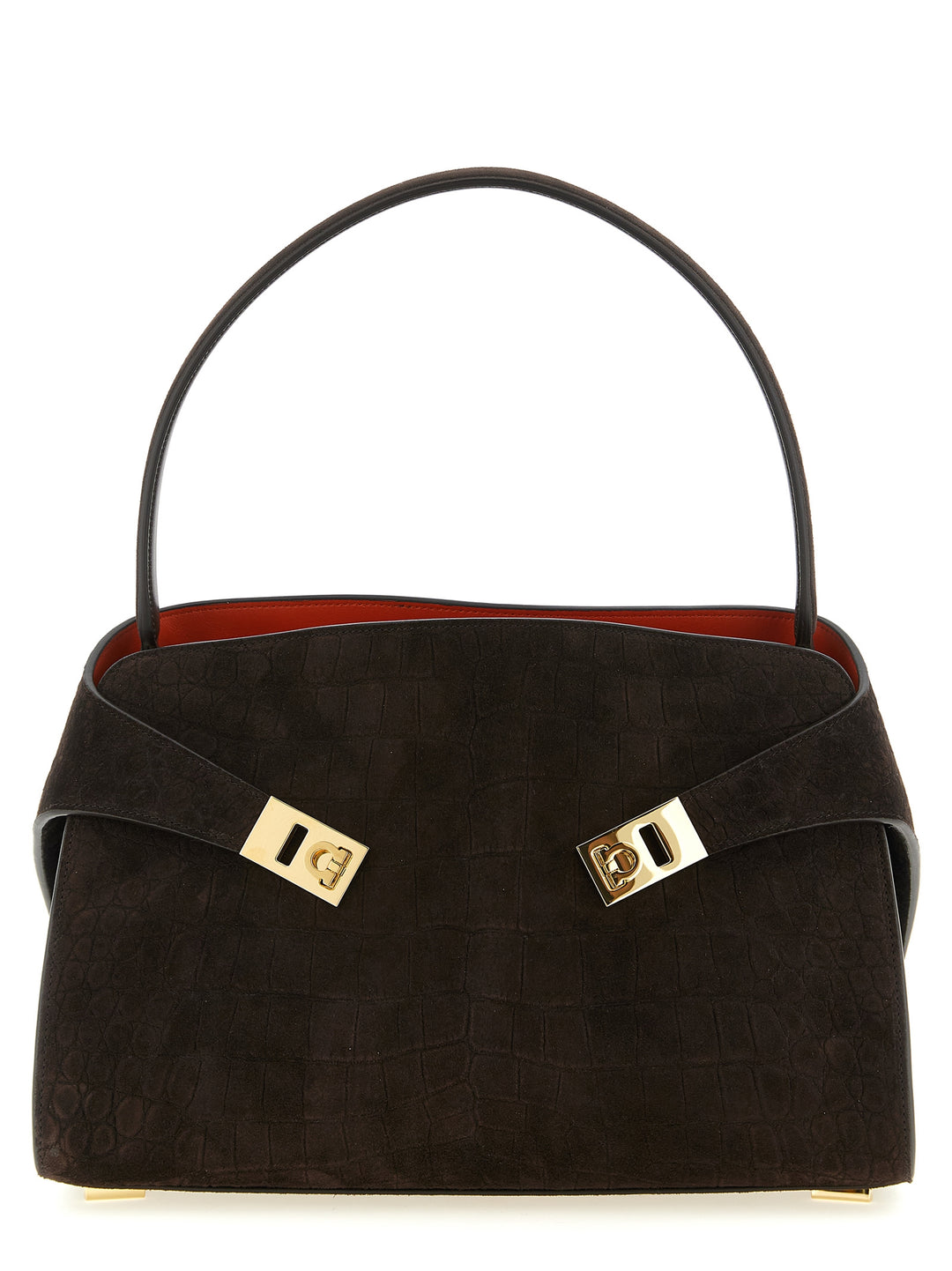 Ferragamo Hug Soft (M) Shoulder Bags - Brown | 872afe0d02f364c2fc1e91cd924145075b5048b9