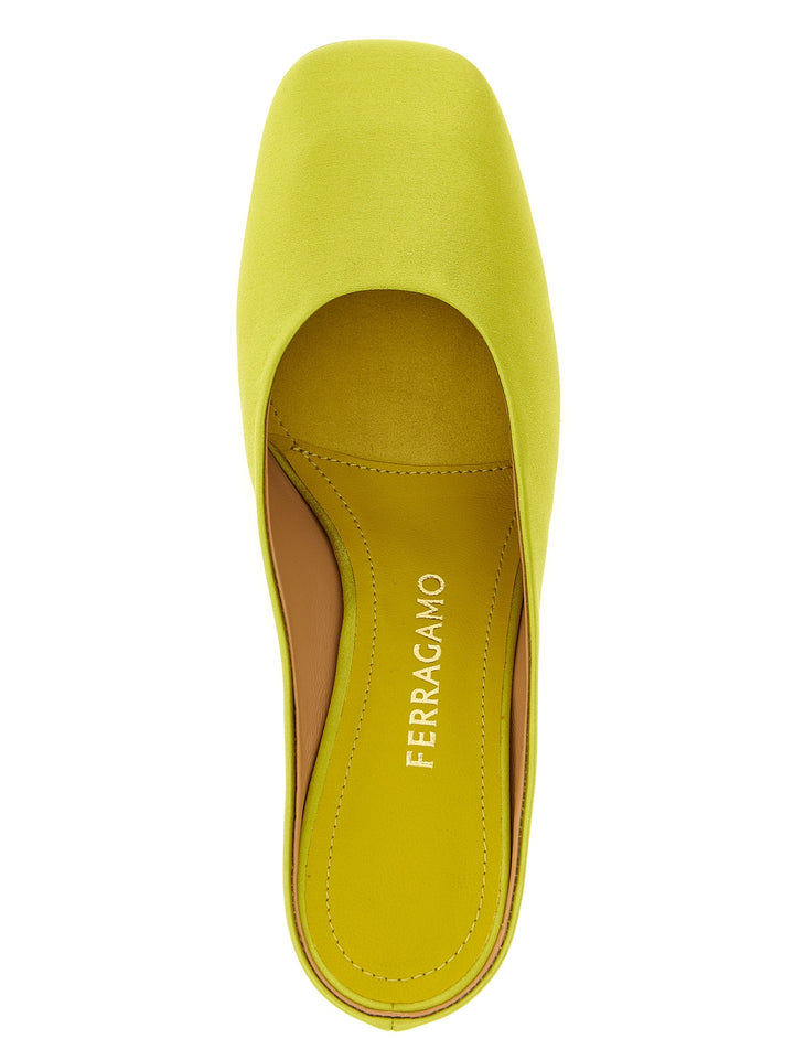 Ferragamo Safi Pumps - Yellow | fc6b3294a4a996f9acb135cac97f01601680551a