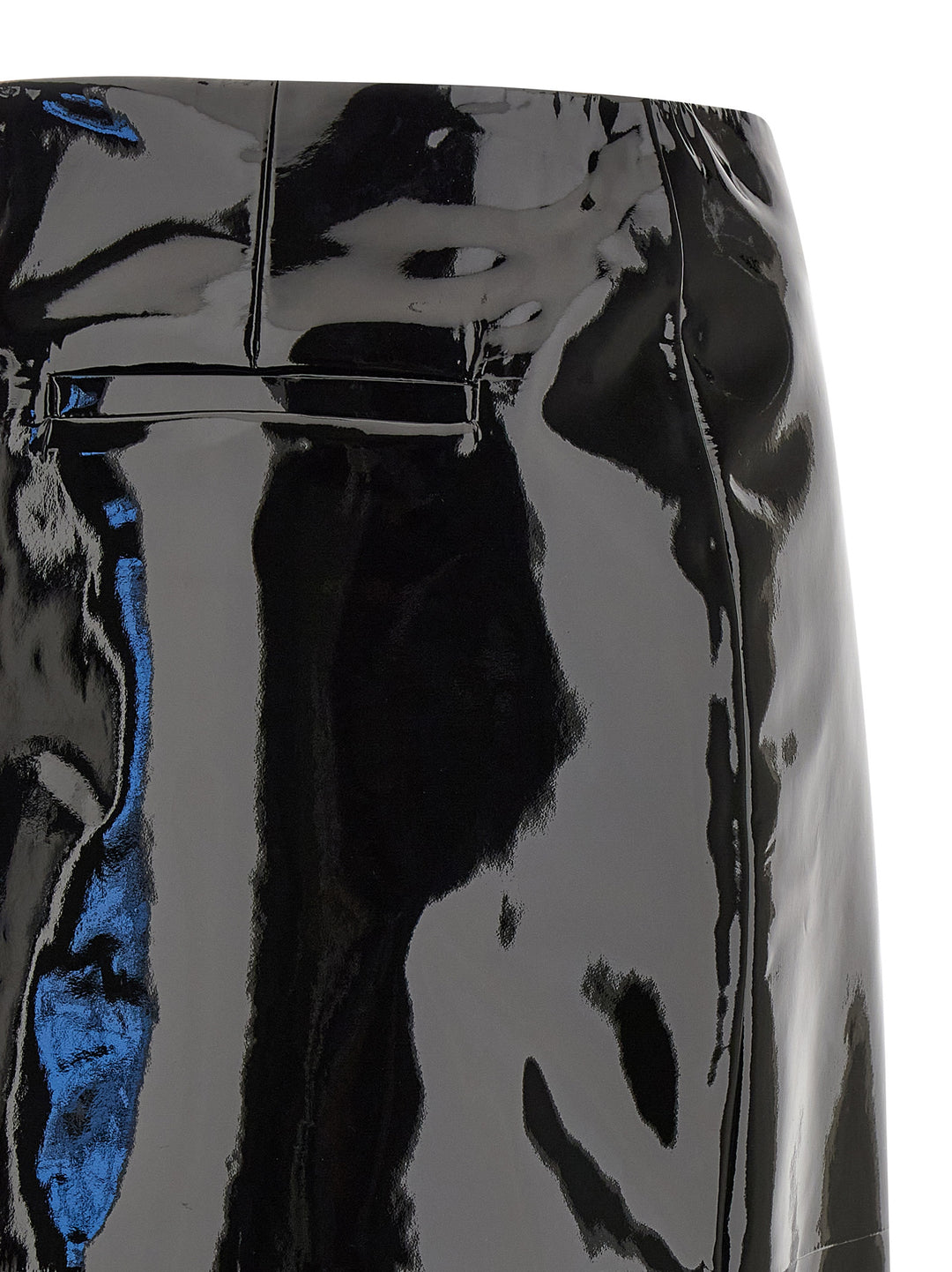 Ferragamo Patent Skirt Skirts - Black | 80606514ee9e6c1e9bfbb49fa74dc3362d719695