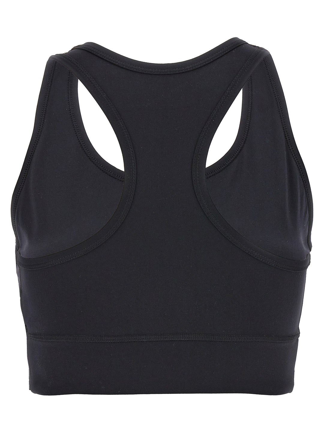 Sporty Reflective Logo Top Tops Black