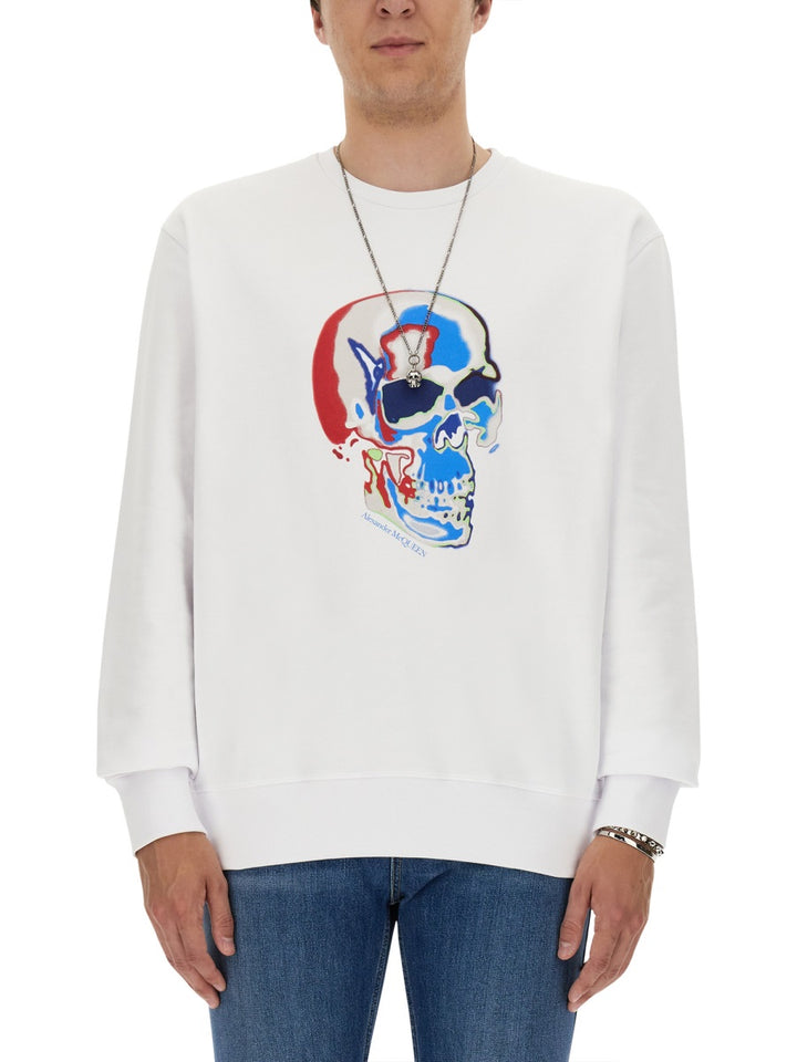 Alexander McQueen Sweatshirts - White | Wanan Luxury