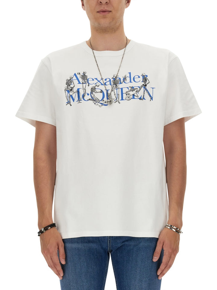Alexander McQueen T shirts - White | Wanan Luxury