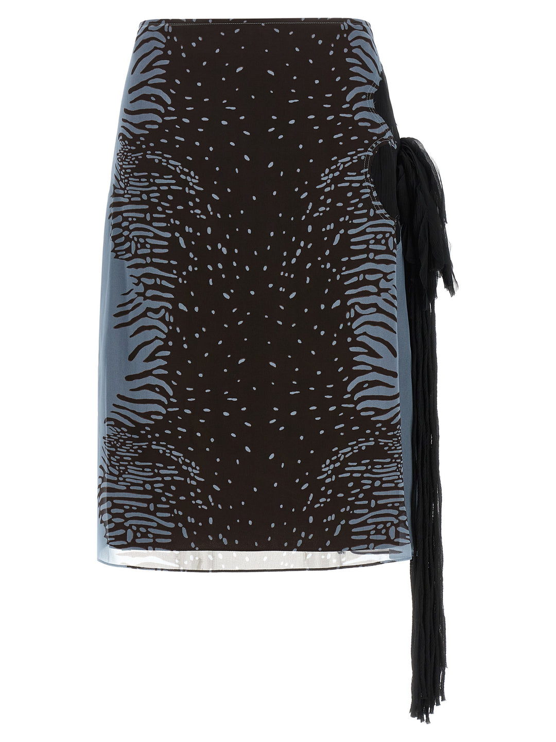 Ferragamo Georgette Skirt Skirts - Multicolor | 2f099edcd8e5b8deb6be6f4aca5b27426342992c