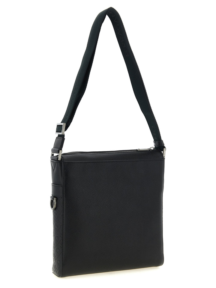 Ferragamo Ferragamo Monogram Crossbody Bags - Black | f9c262338a1b124cc93797771c4ae96c452cb776
