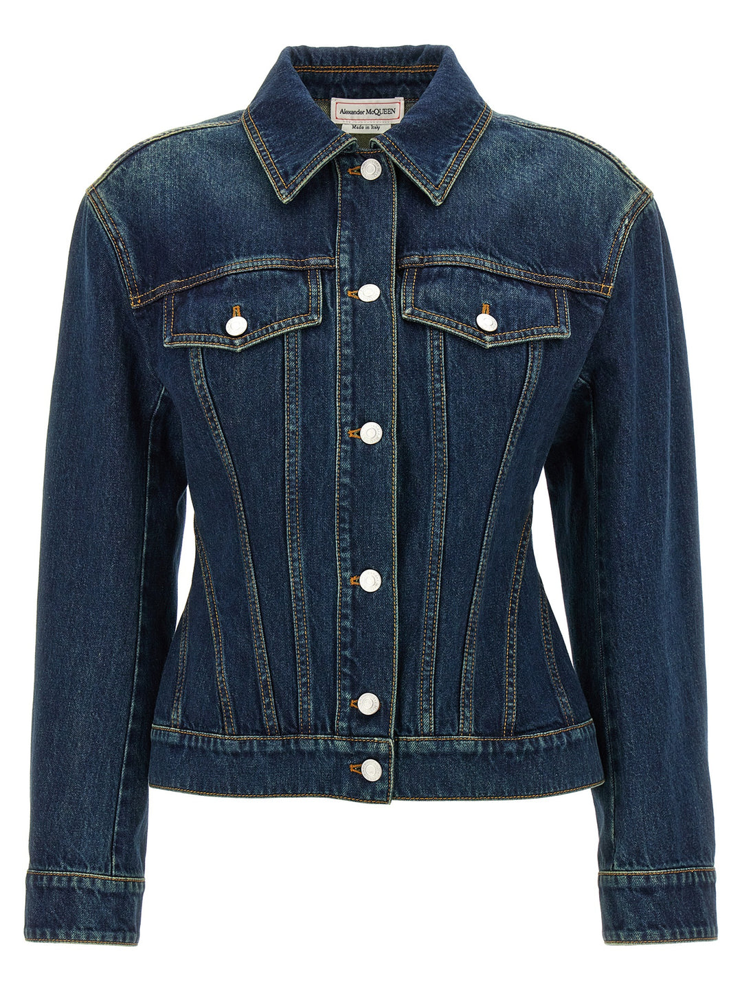 Denim Jacket Casual Jackets, Parka Blue