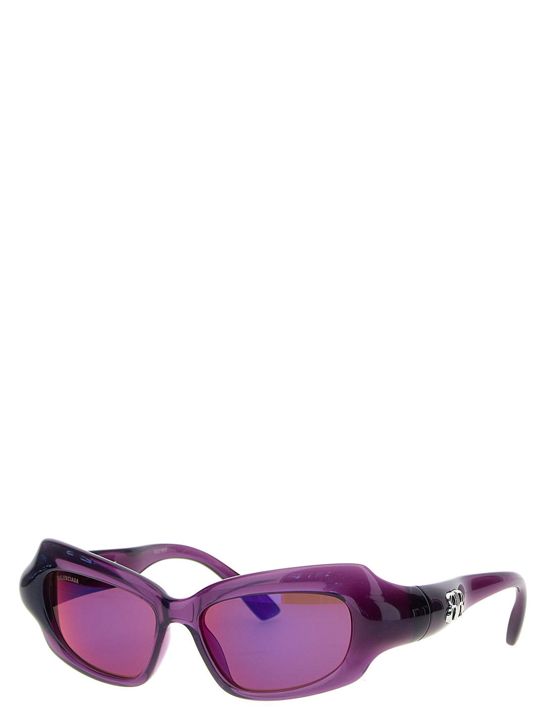 Palazzo Rectangle Sunglasses Purple