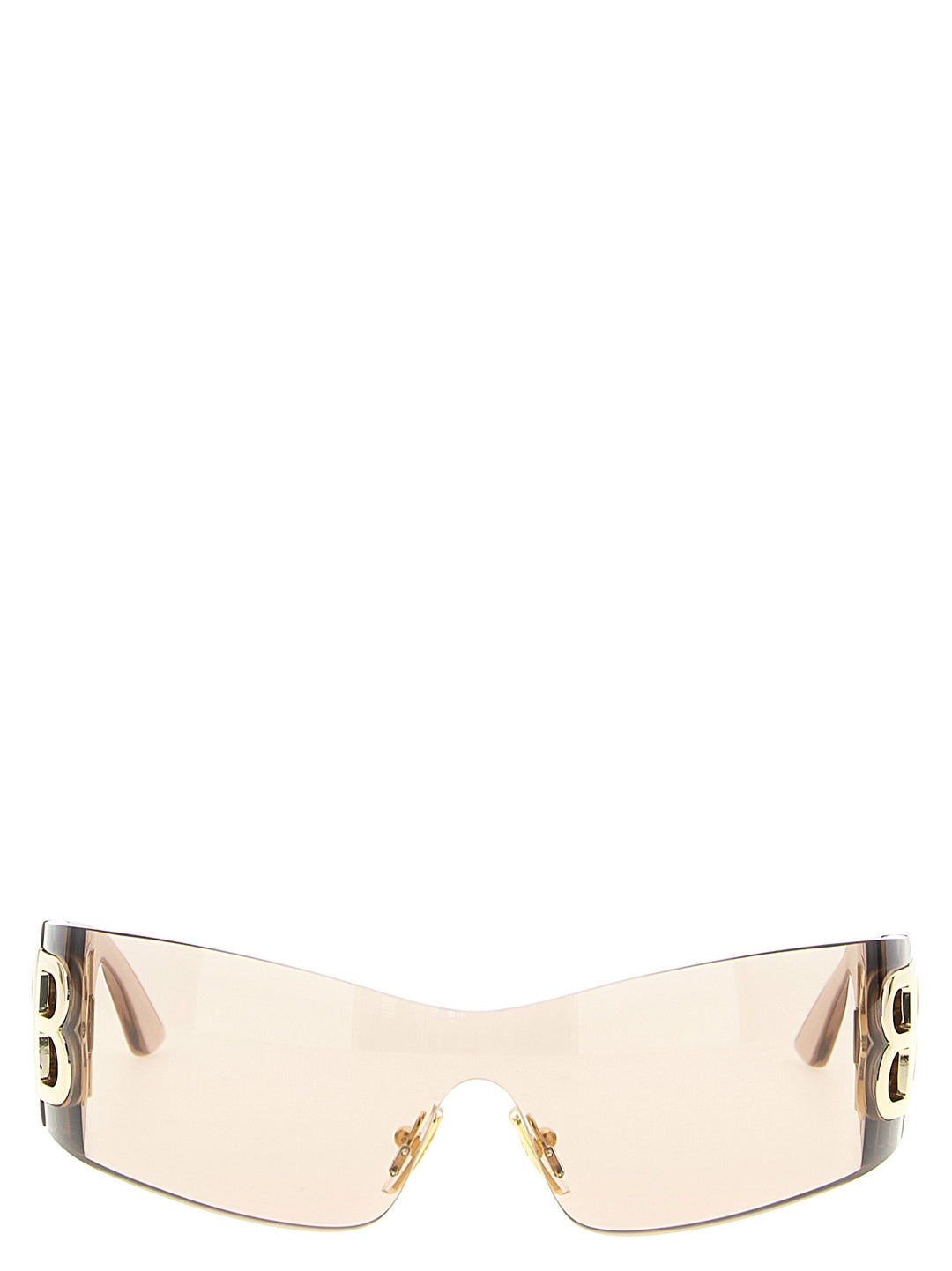 Balenciaga Bossy Mask Sunglasses - Beige | 3130729a92b92ef9217a11812b9676069e518ca7