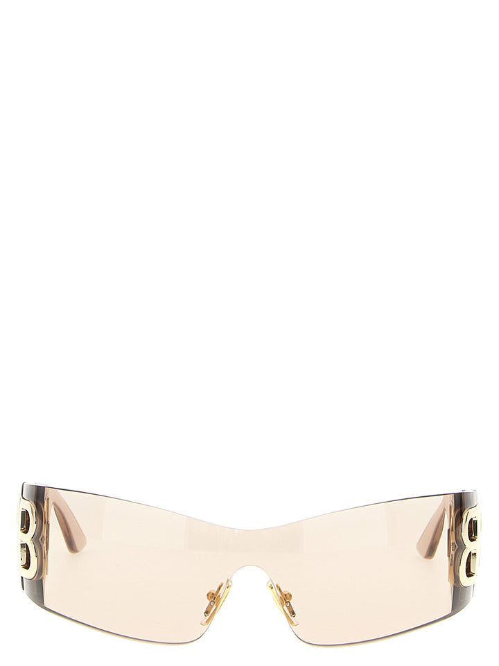 Balenciaga Bossy Mask Sunglasses - Beige | 3130729a92b92ef9217a11812b9676069e518ca7
