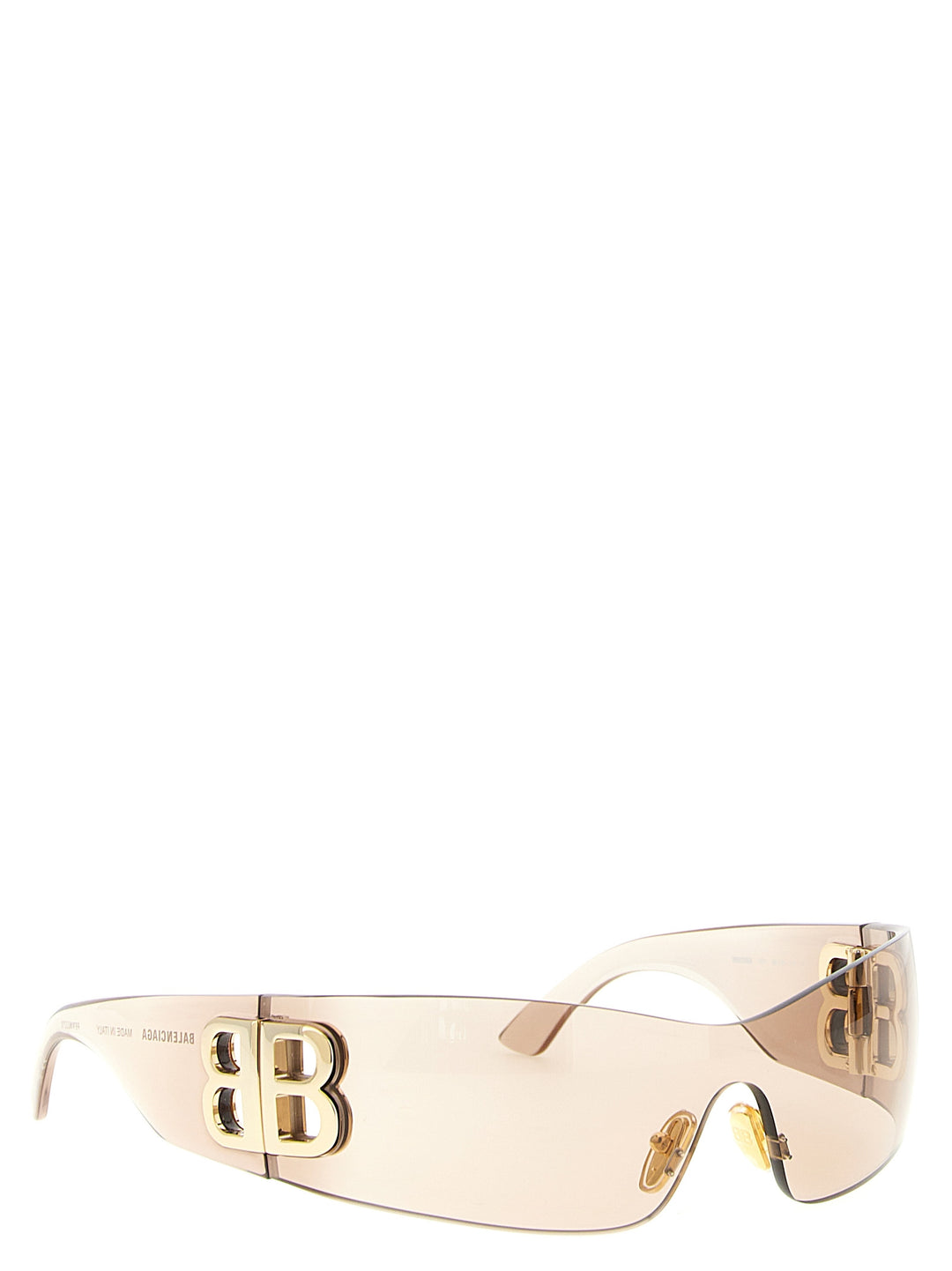 Balenciaga Bossy Mask Sunglasses - Beige | 208cf1f388638b77d2a6db8e7bb6f6a9ce2b4d4d