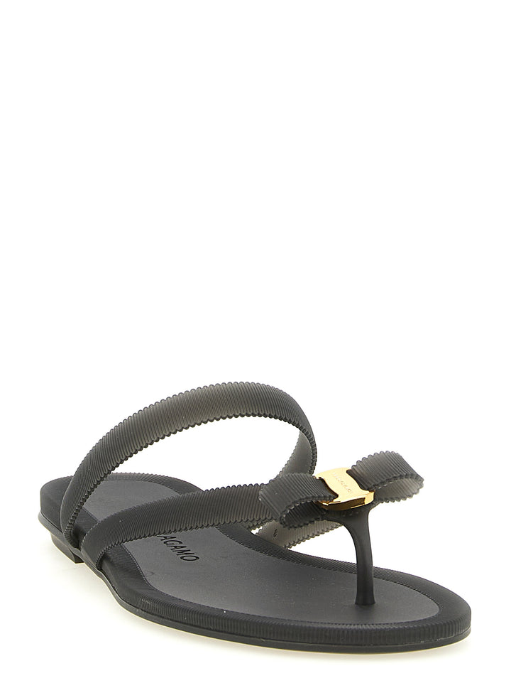Ferragamo Jealsa Sandals - Black | 9e422db6d7f12596a64151b555305c84064baa8c