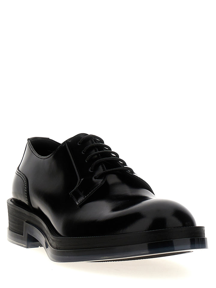 Float Lace Up Shoes Black