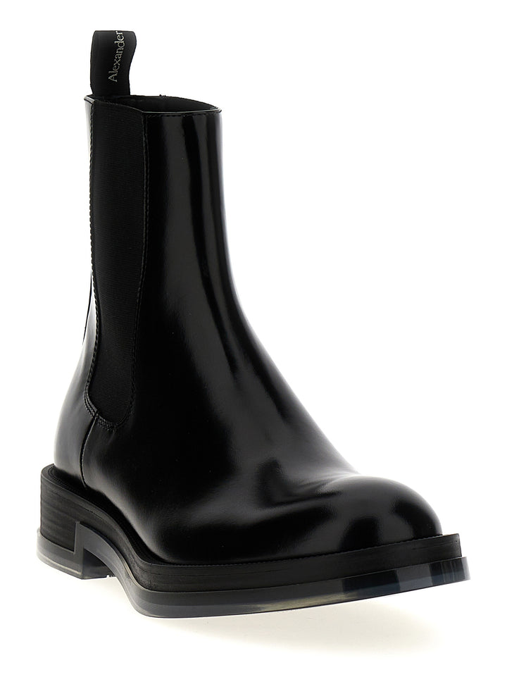 Float Boots, Ankle Boots Black