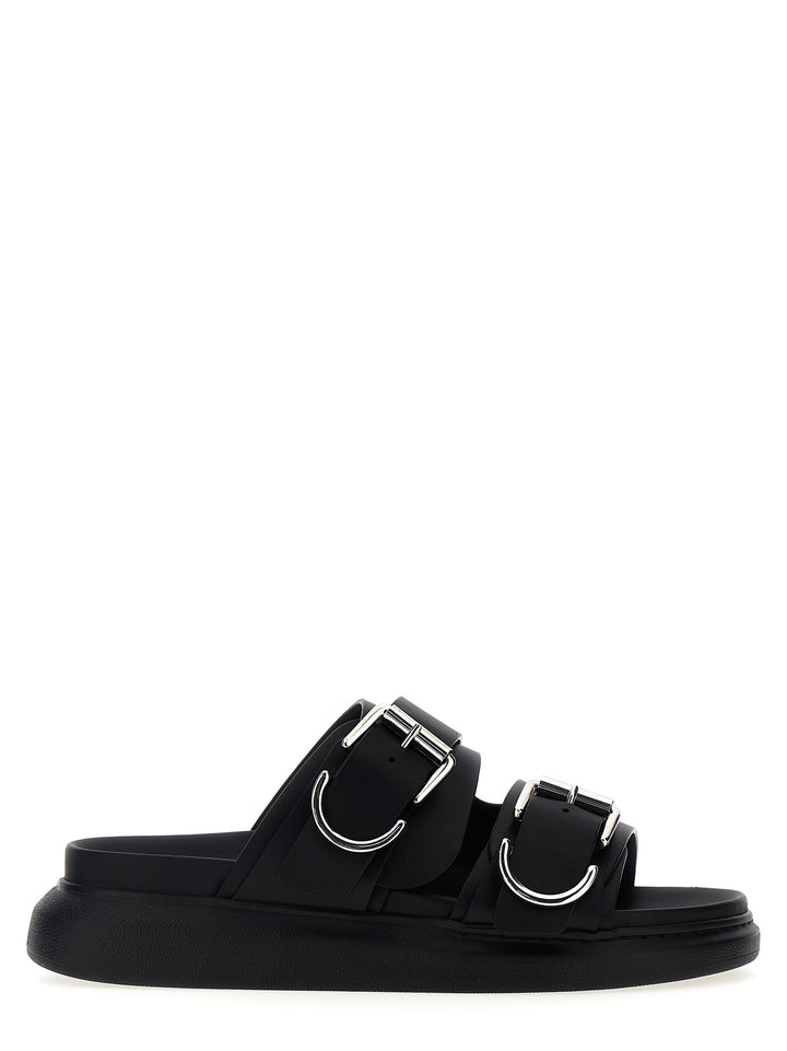 Buckle Sandals Black