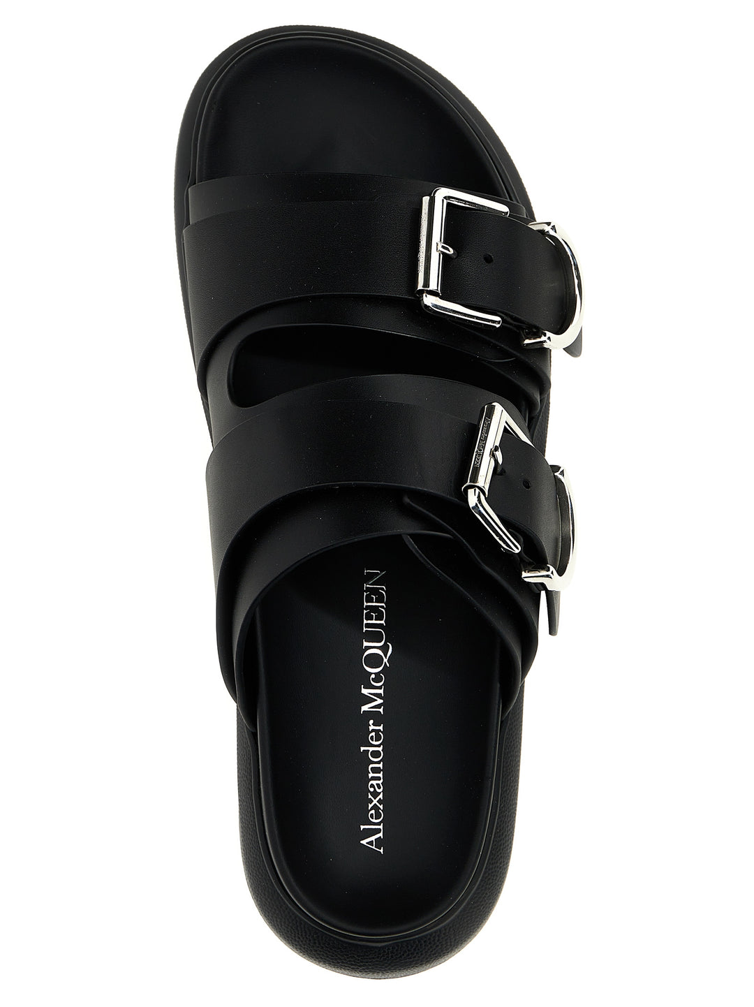 Buckle Sandals Black