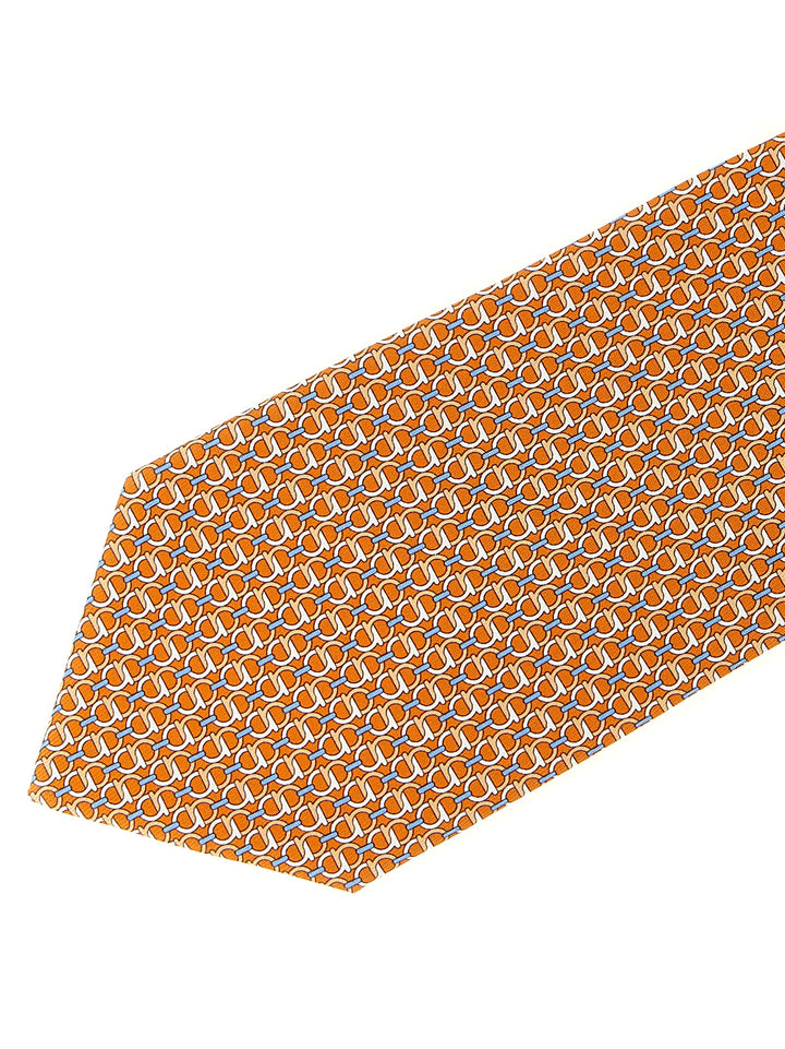 Ferragamo Intreccio Ties and Papillon - Orange | 3a6d49dfebe81bcc3d9b86de828e4bd201debf32