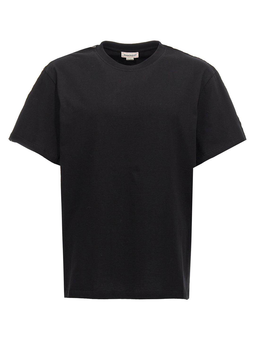 Contrast Band T-Shirt Black