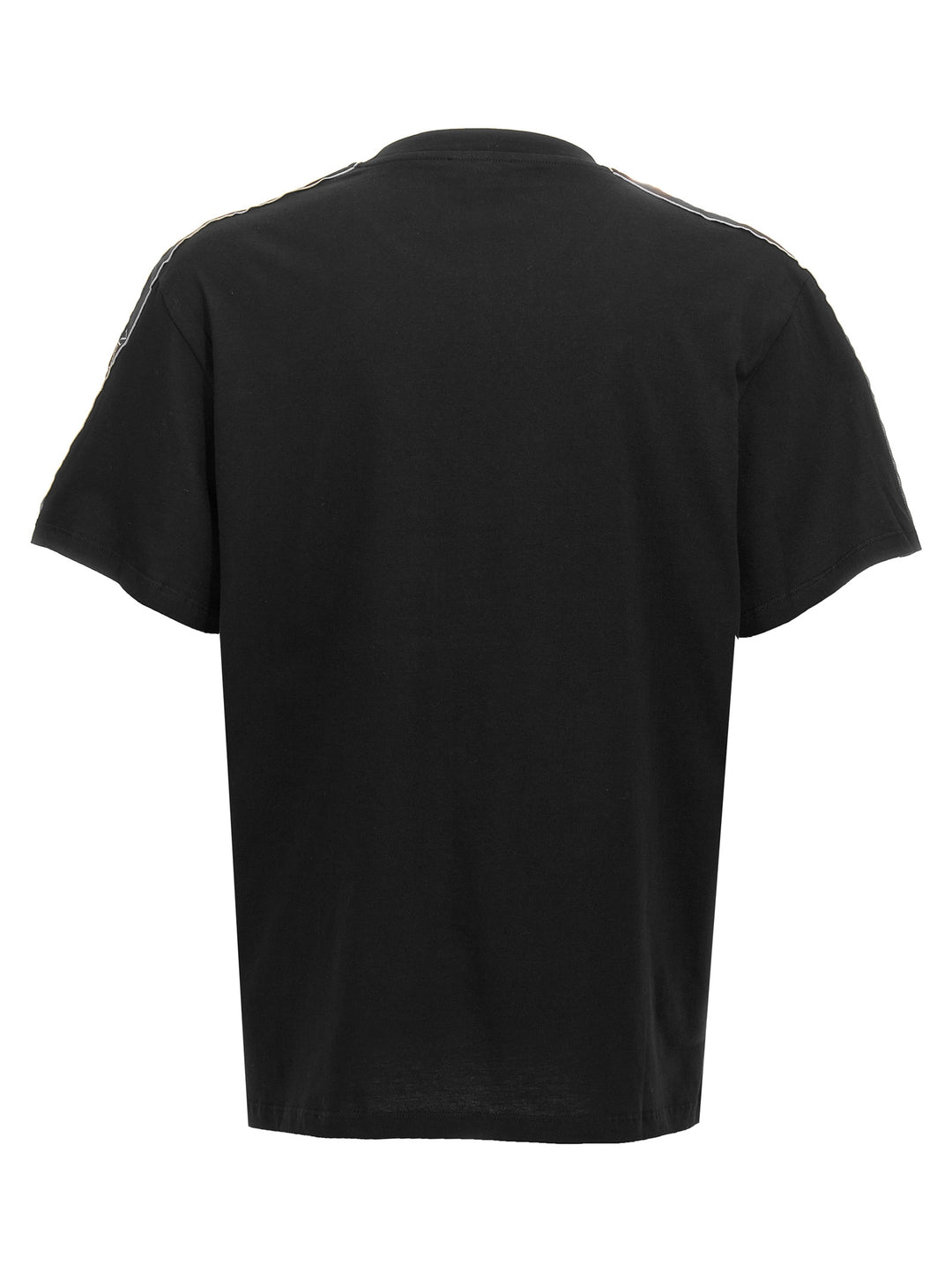 Contrast Band T-Shirt Black