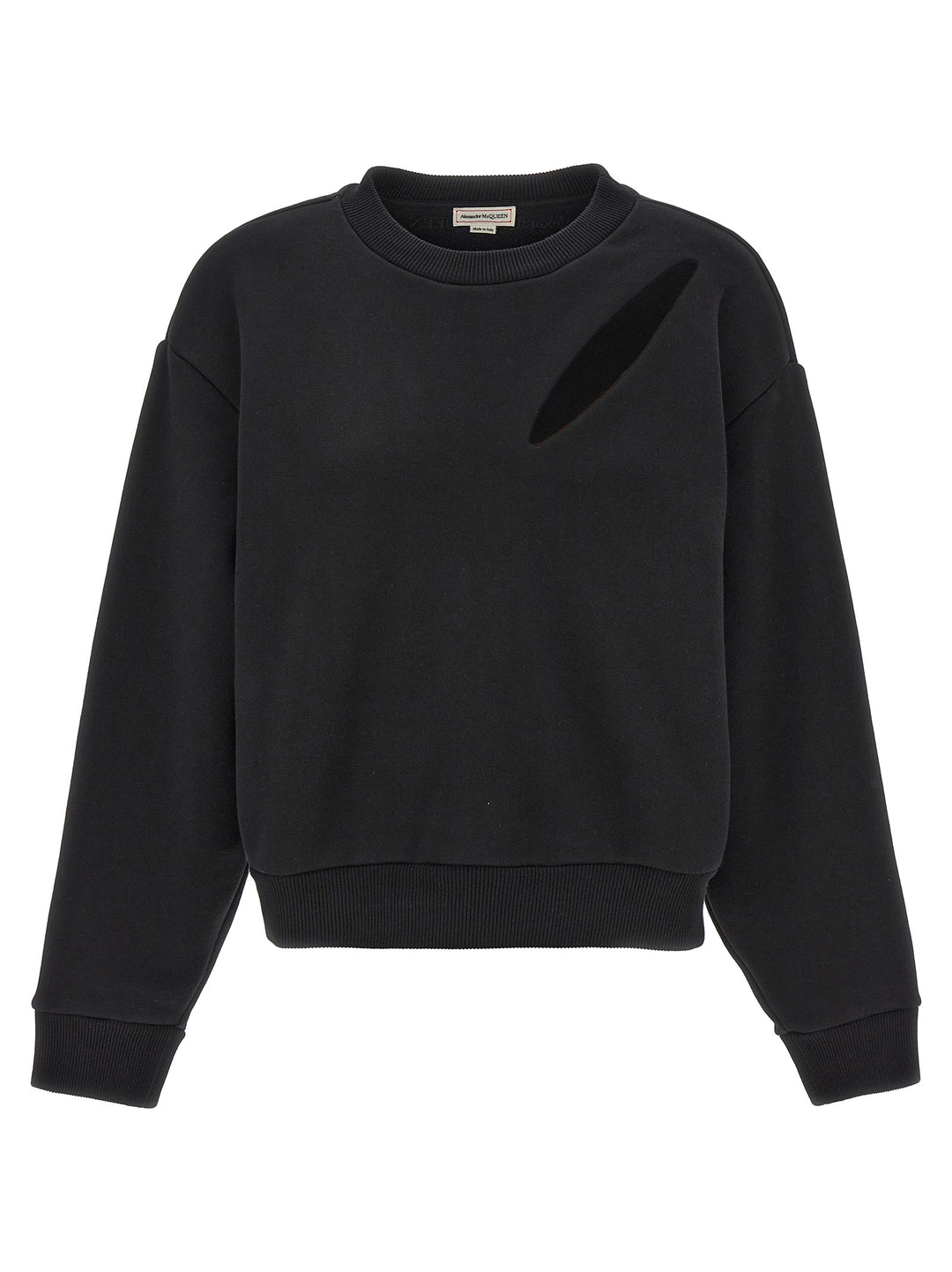 Cut And Sew Sweatshirt Black