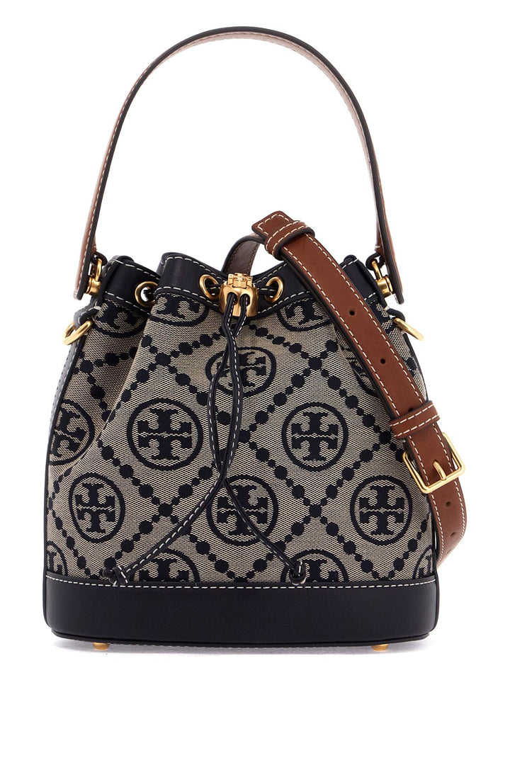 T Monogram Bucket Bag