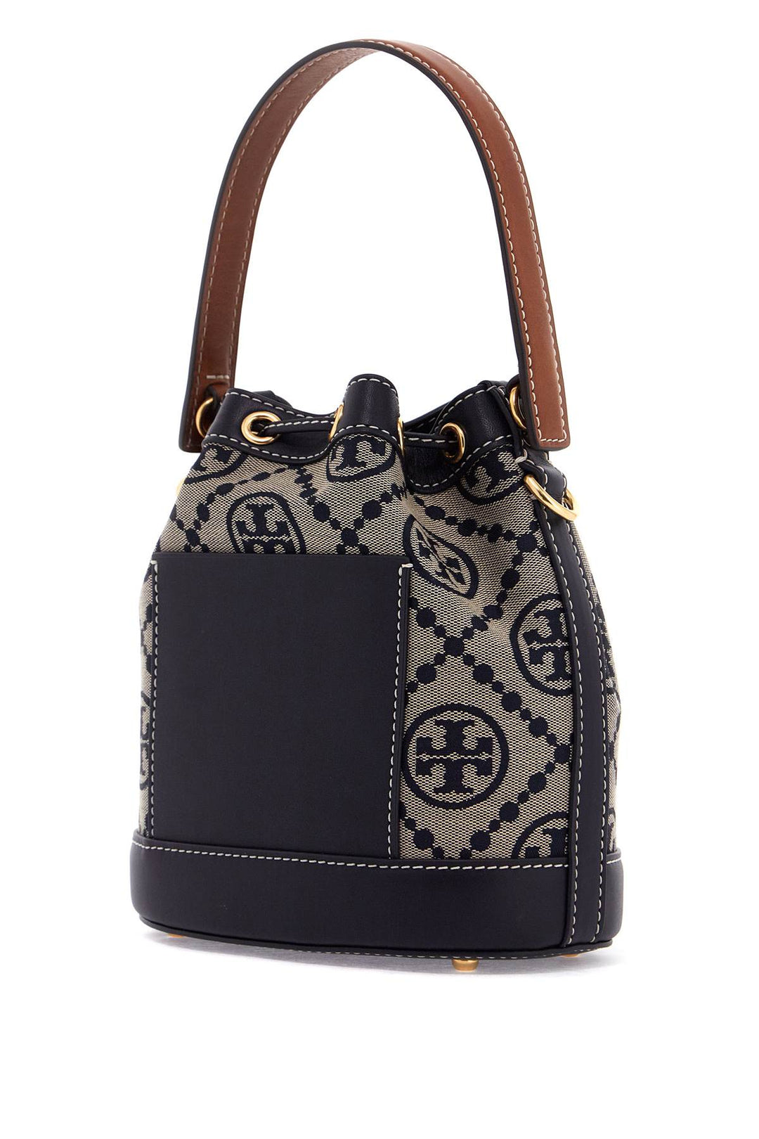 T Monogram Bucket Bag