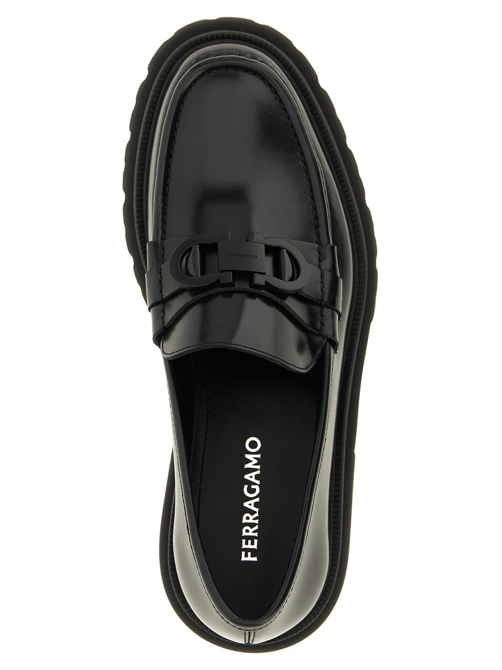 Ferragamo Cocoon Loafers - Black | 00be0e3fafff15d54ec2848c6c036ff9cadf0b83