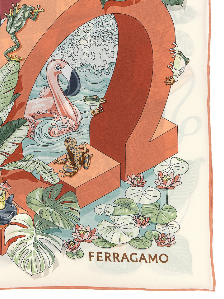 Ferragamo Jungle Party Scarves and Foulards - Multicolor | 7d128a08bfce0d1f98d4bb06c0c2ab0049a4c6cd