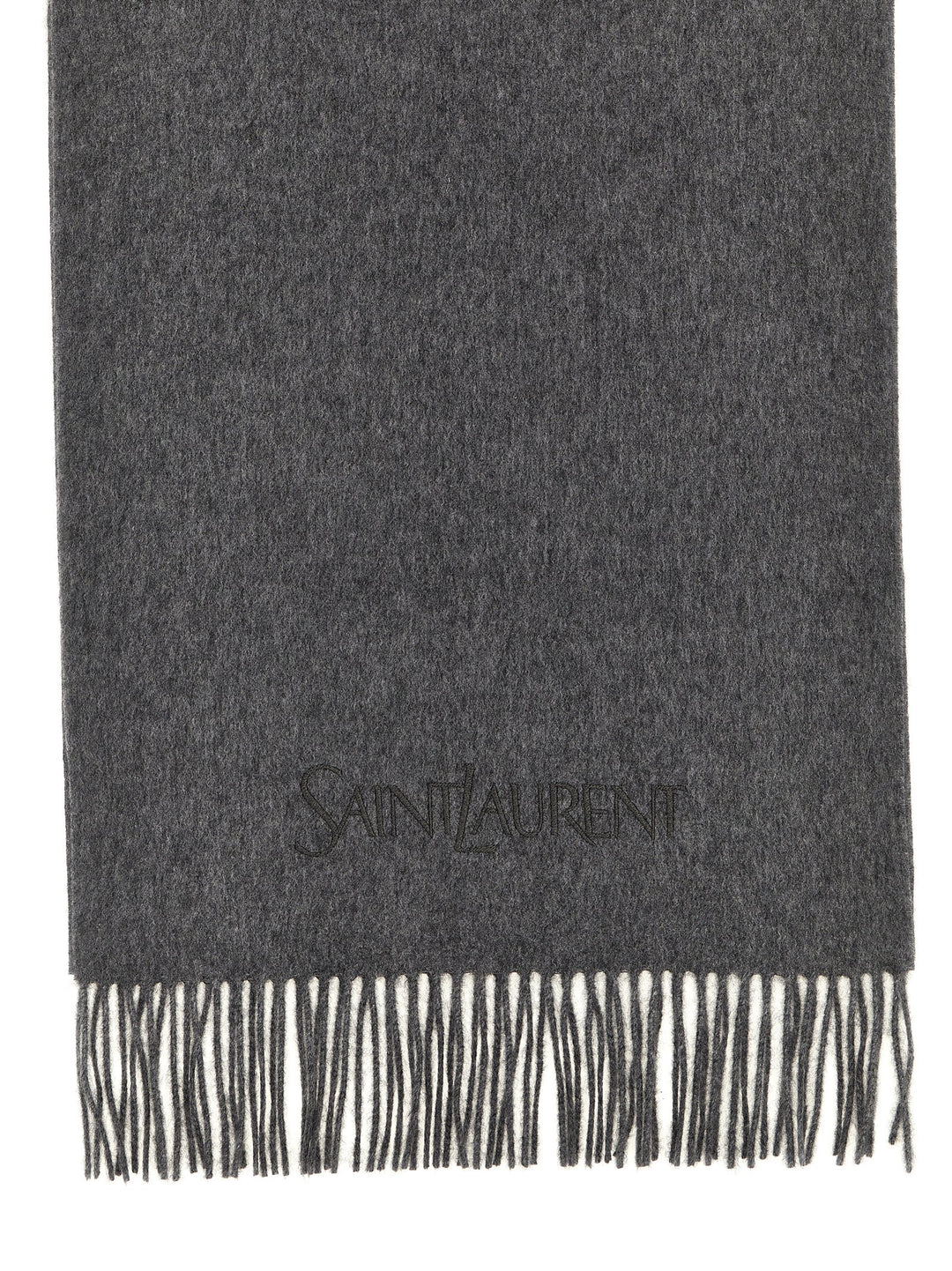 Saint Laurent Scarves, Foulards Gray