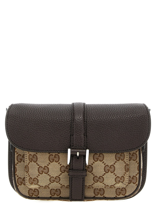 Mini Gg Crossbody Bags Brown