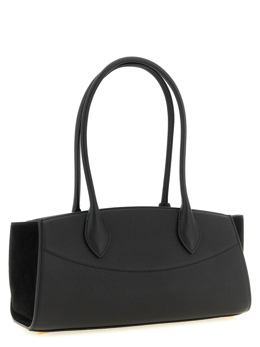 Ferragamo Studio Soft East West (M) Shoulder Bags - Black | b573fcb5e8a0c9443cd9e570a718c8a5740b92d2