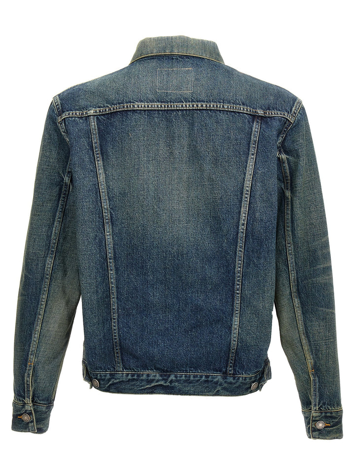 Denim Jacket Casual Jackets, Parka Blue