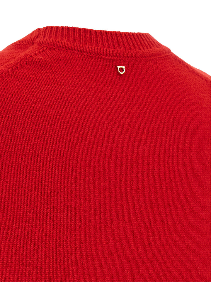 Ferragamo Gancini T-shirt - Red | af90c6c7cbad514f5b868431ce6247093aef6a30