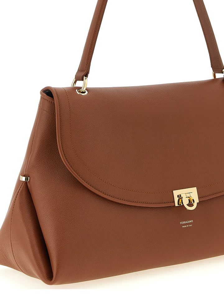 Ferragamo Ferragamo Sofia 2026 (L) Shoulder Bags - Brown | b85b6af3ccd9157ee6ccf4b3464aa2869dbfeea1