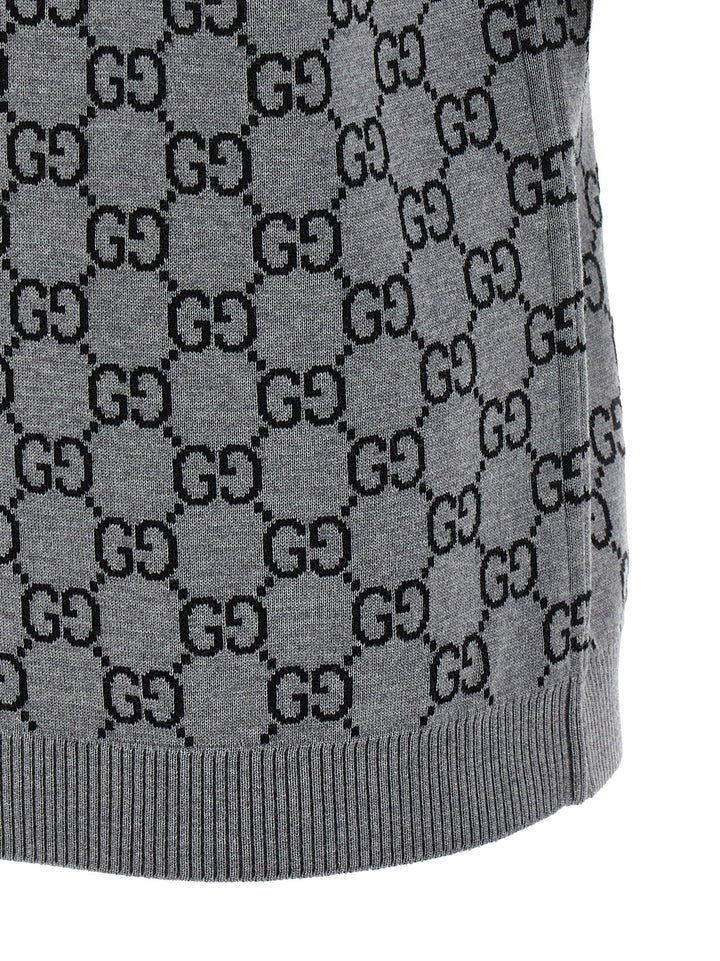 Gucci Reversible Sweater Gg Jacquard Sweaters and Cardigans - Multicolor | 88acb5cebcf8dd60e65786f4214947649151b287