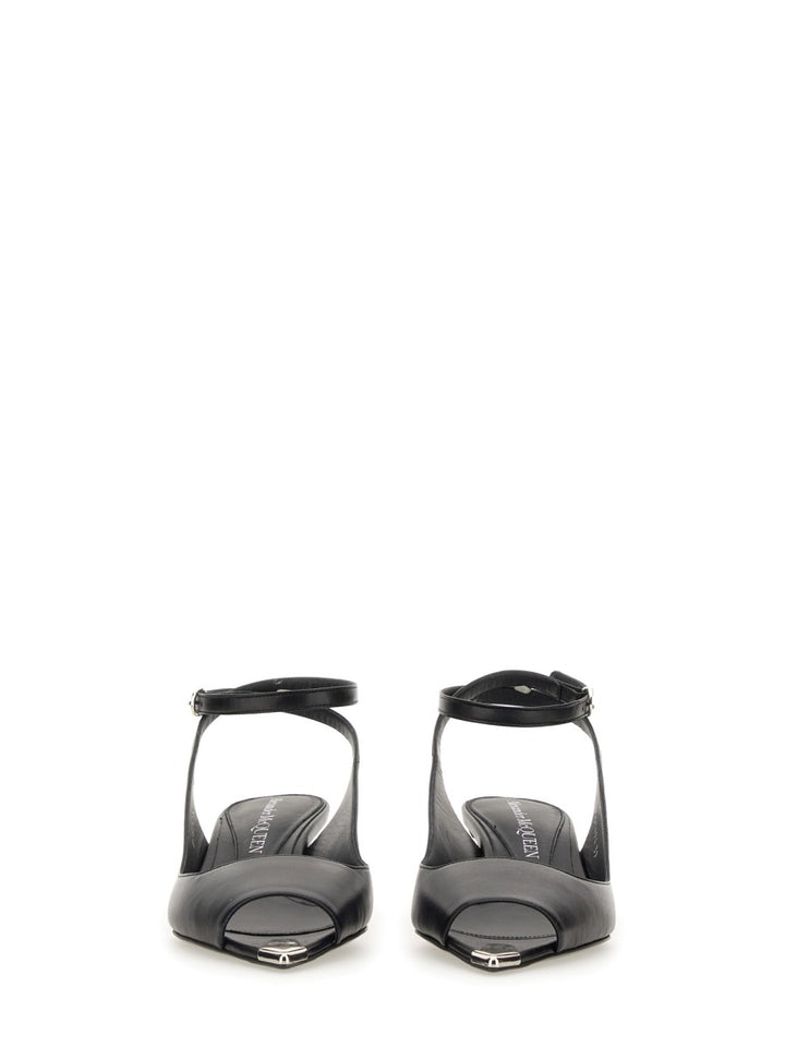 Alexander McQueen Sandals - Black | Wanan Luxury