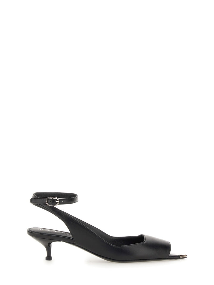Alexander McQueen Sandals - Black | Wanan Luxury
