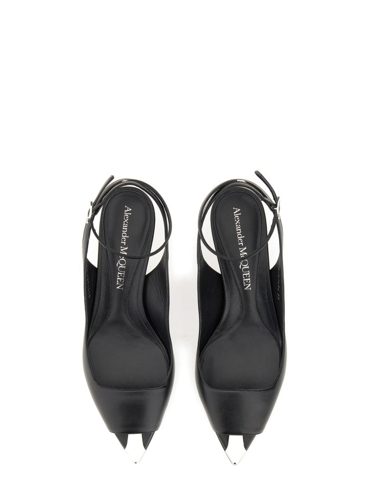 Alexander McQueen Sandals - Black | Wanan Luxury