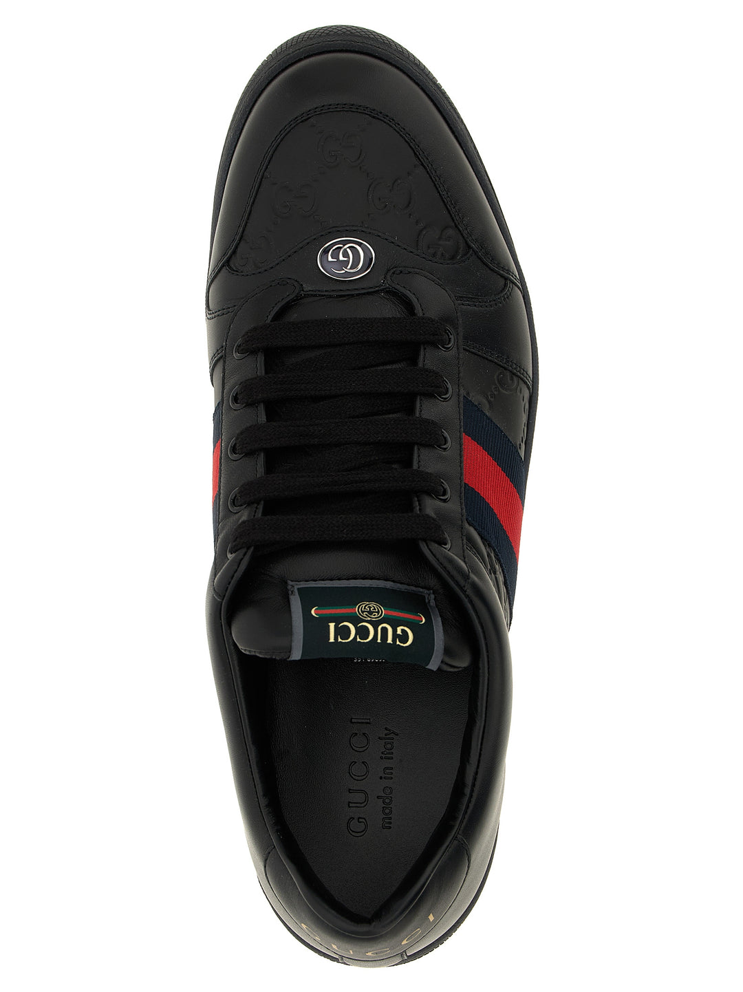 Gucci Screener Sneakers - Black | 22fdc78c46e03ed9624f9e964eb46c7d92be0007