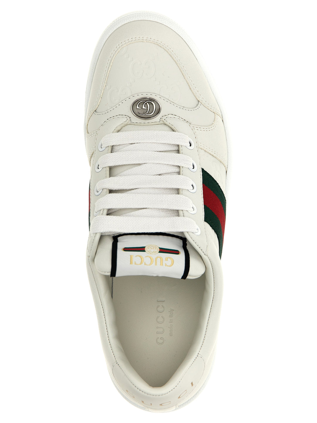 Gucci Screener Sneakers - White | 675eb2824a44a6c565273a14f2107a888754d1d8