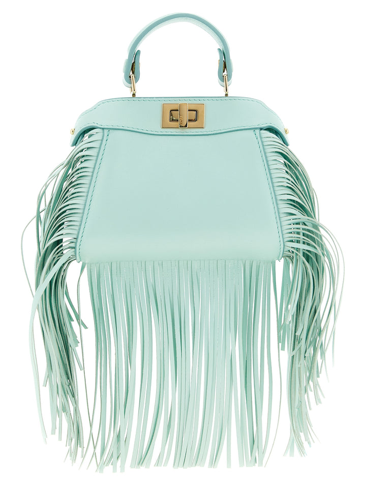 Fendi Nano Peekaboo Hand Bags - Green | 893fc23430204134a8fe4907a2ed86c8dbd74c11